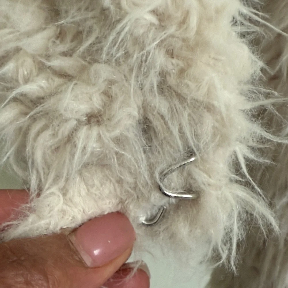 RSQ Cream Teddy Jacket - Picture 7 of 7